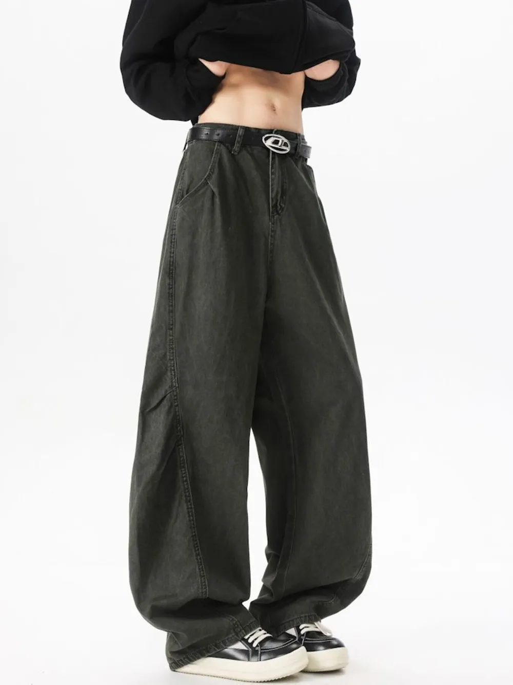 Men's Wide Leg Jeans, image 6