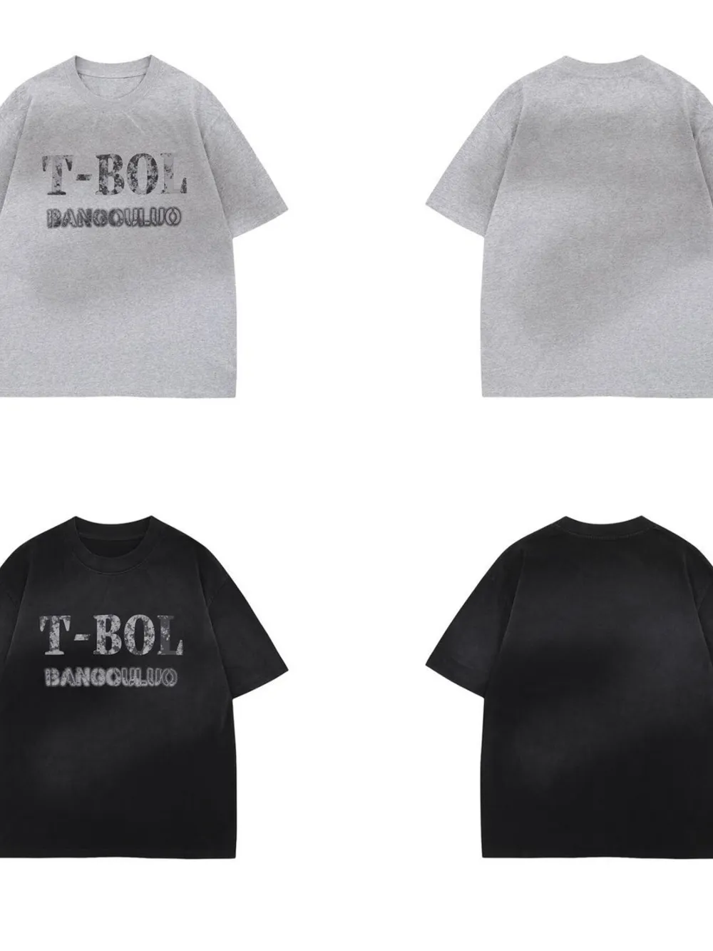 Men's Letter Graphic Round Neck Short Sleeve T-Shirt, image 6