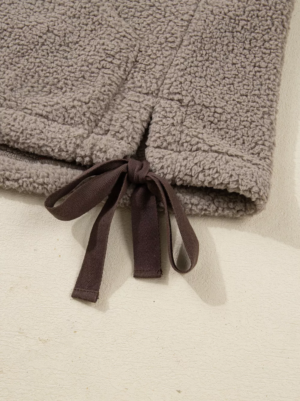 Side Bows Sherpa Fleece Vest, image 5