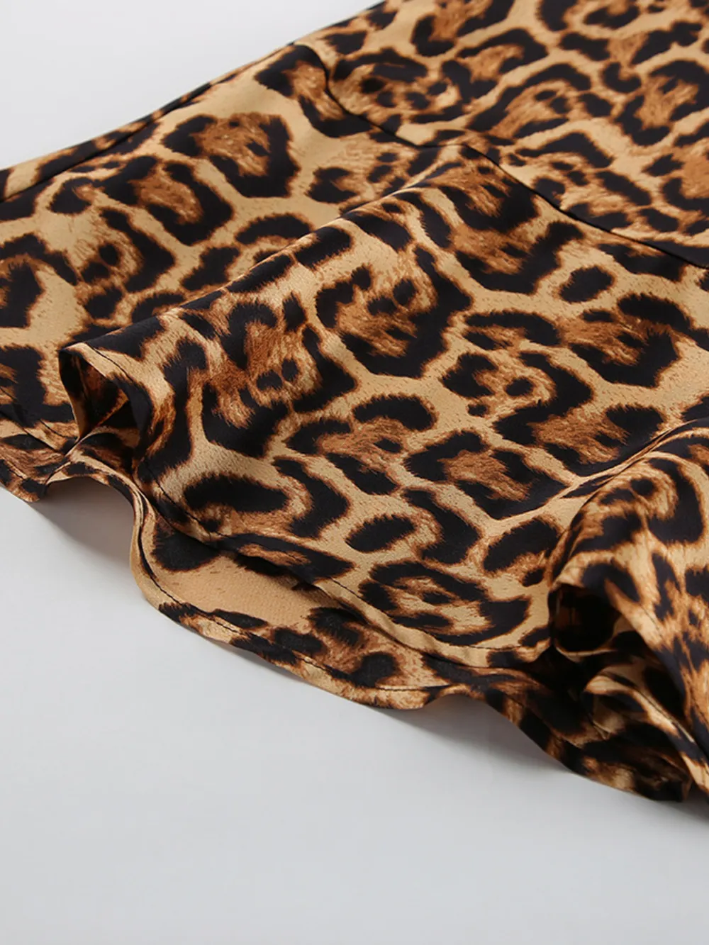 Leopard Print Mini Skirt, image 10