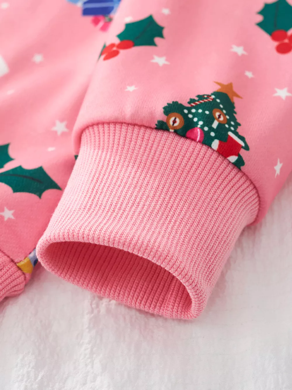 Children's Christmas Print Crew Neck Sweatshirt, image 2