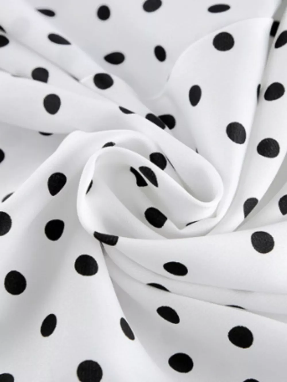Polka Dot Mermaid Maxi Skirt, image 9