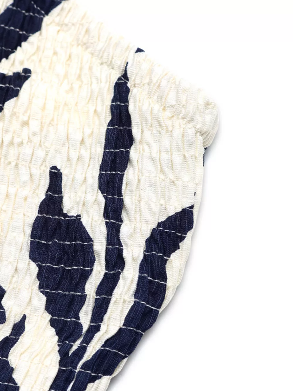 Smocked Printed Tube Romper, image 3