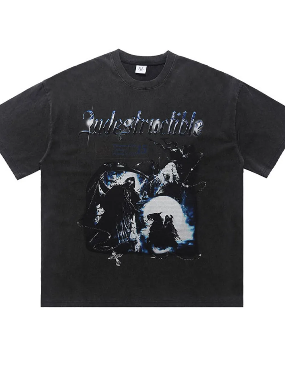 Men's Vintage Graphic Oversized T-Shirt, image 4