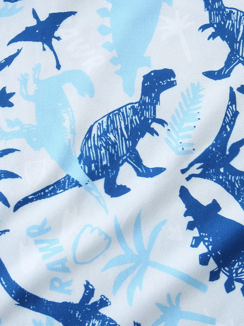 Children's Dinosaur Print Short Sleeve Pajama Set, image 4