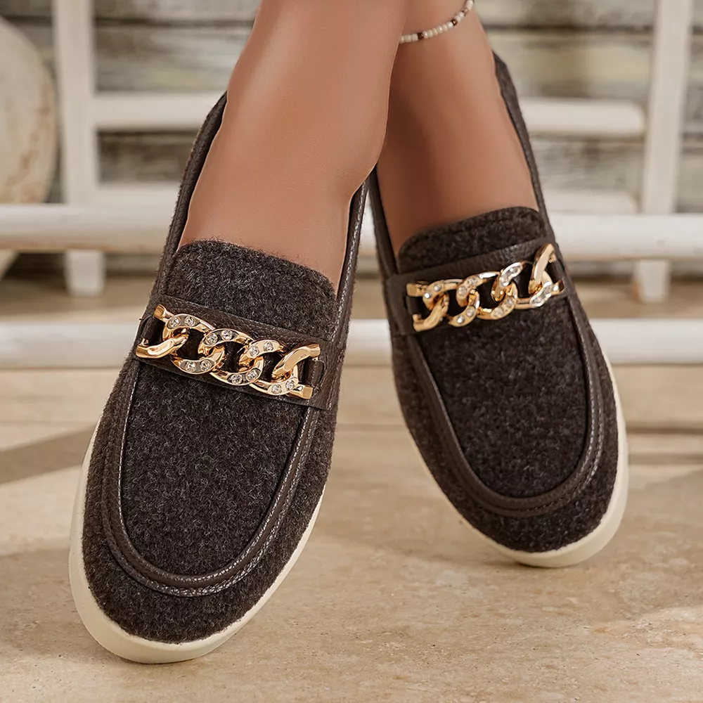 Round Toe Platform Slip-Ons, image 9