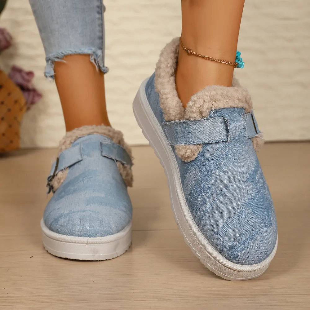 Round Toe Platform Ankle Boots, image 5