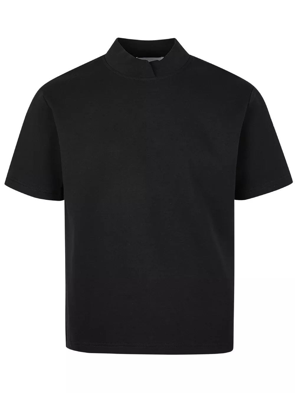 Men's Mock Neck Short Sleeve Casual T-Shirt, image 3