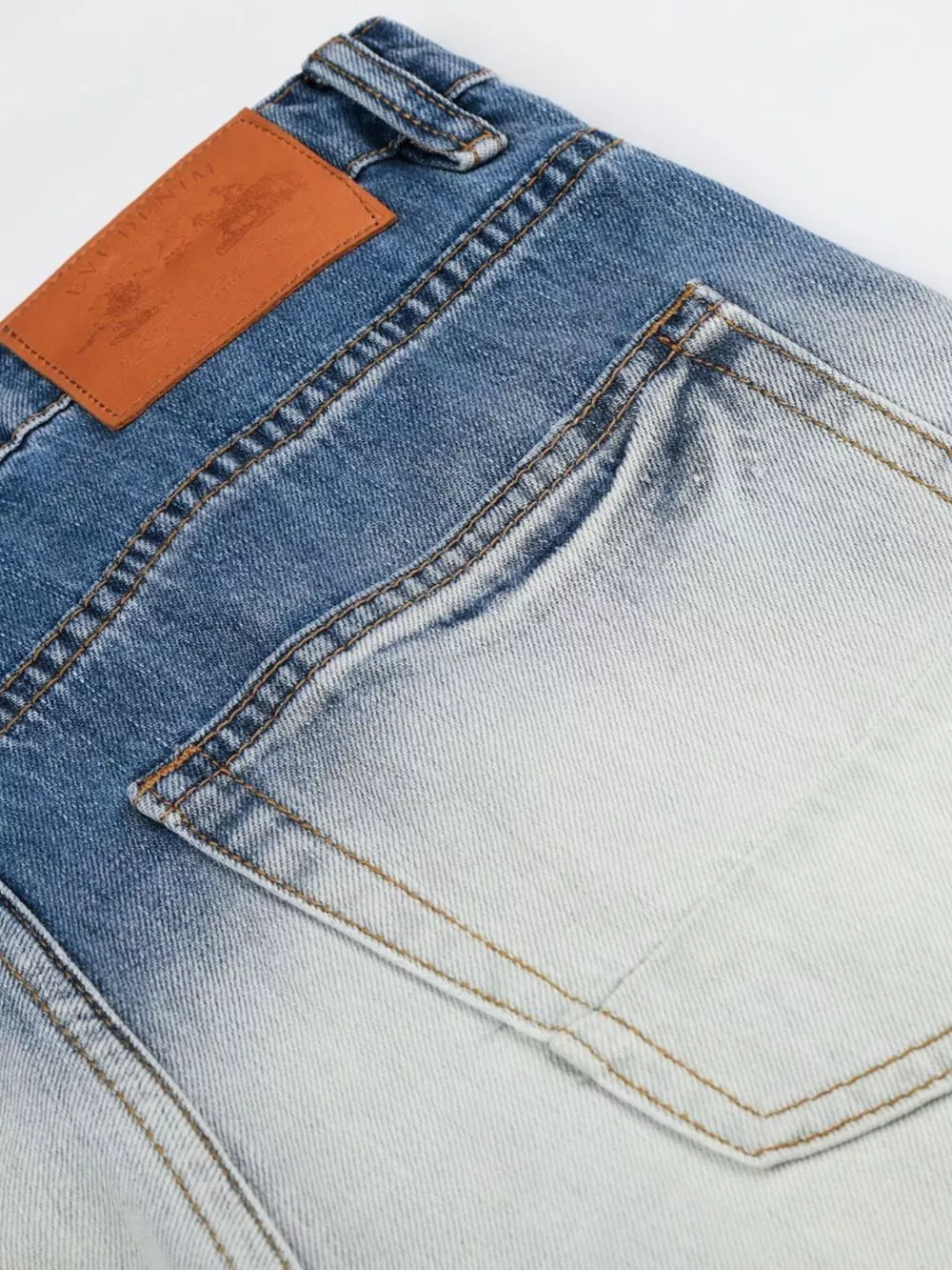 Men's Full Size Washed Wide-Leg Jeans Plus Size, image 5