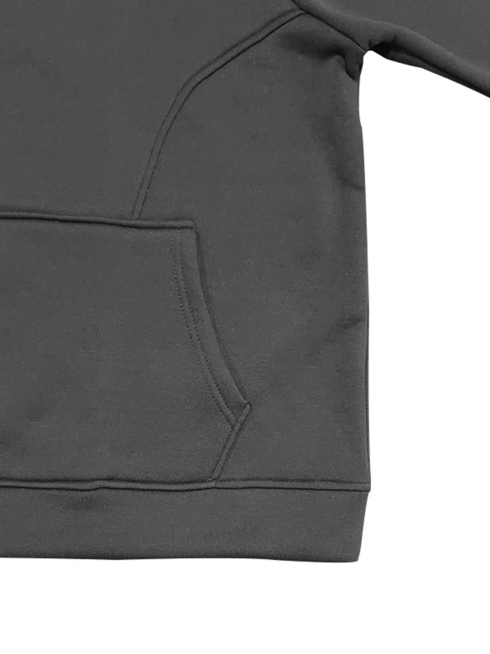 Men's Full Size Quarter Zip Long Sleeve Hoodie Plus Size, image 7