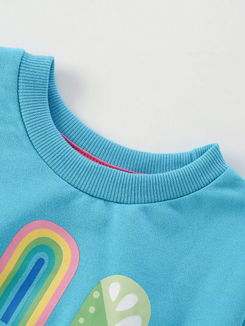 Children's Ice Cream Graphic Round Neck Sweatshirt, image 3