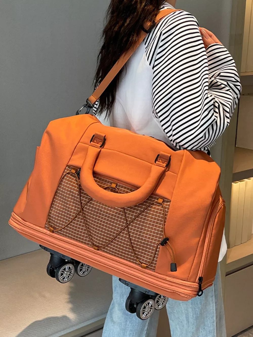 Expandable Rolling Duffel Bag, image 9