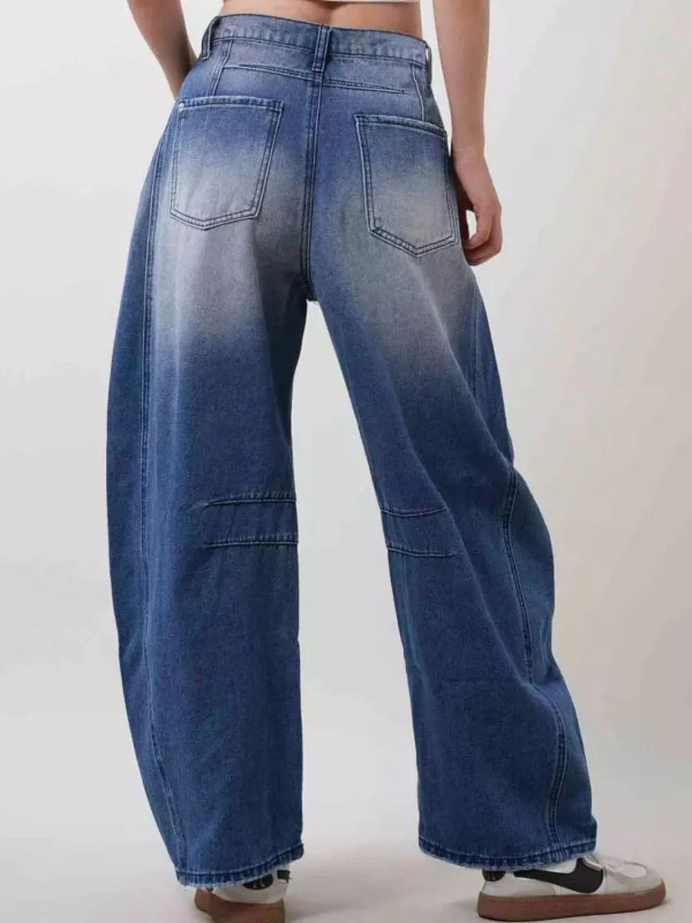 Distressed Wide Leg Jeans, image 8