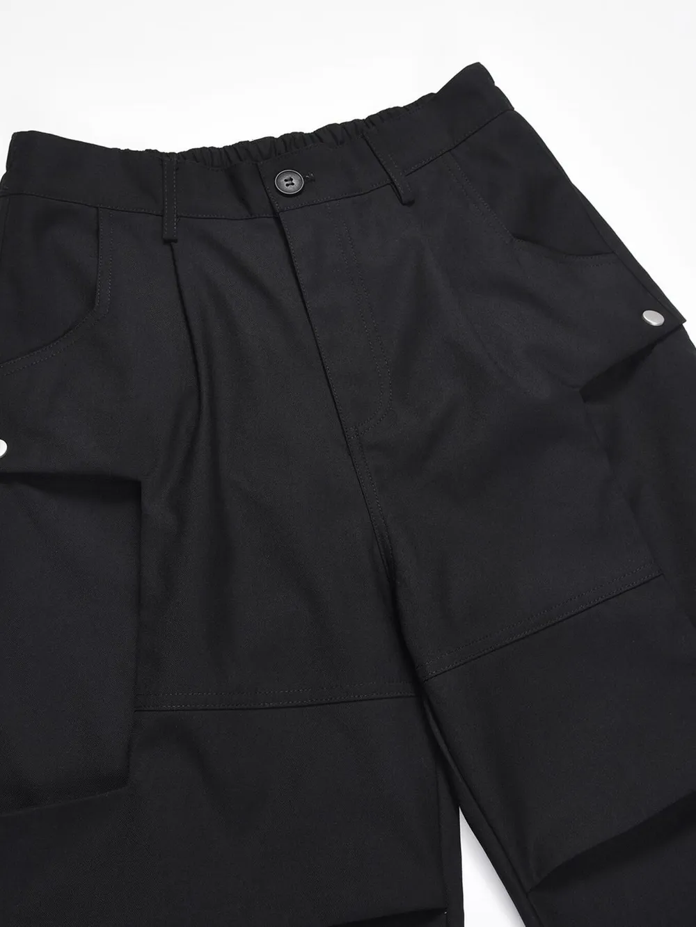 Men's Wide Leg Cargo Pants with Multi Pockets, image 5