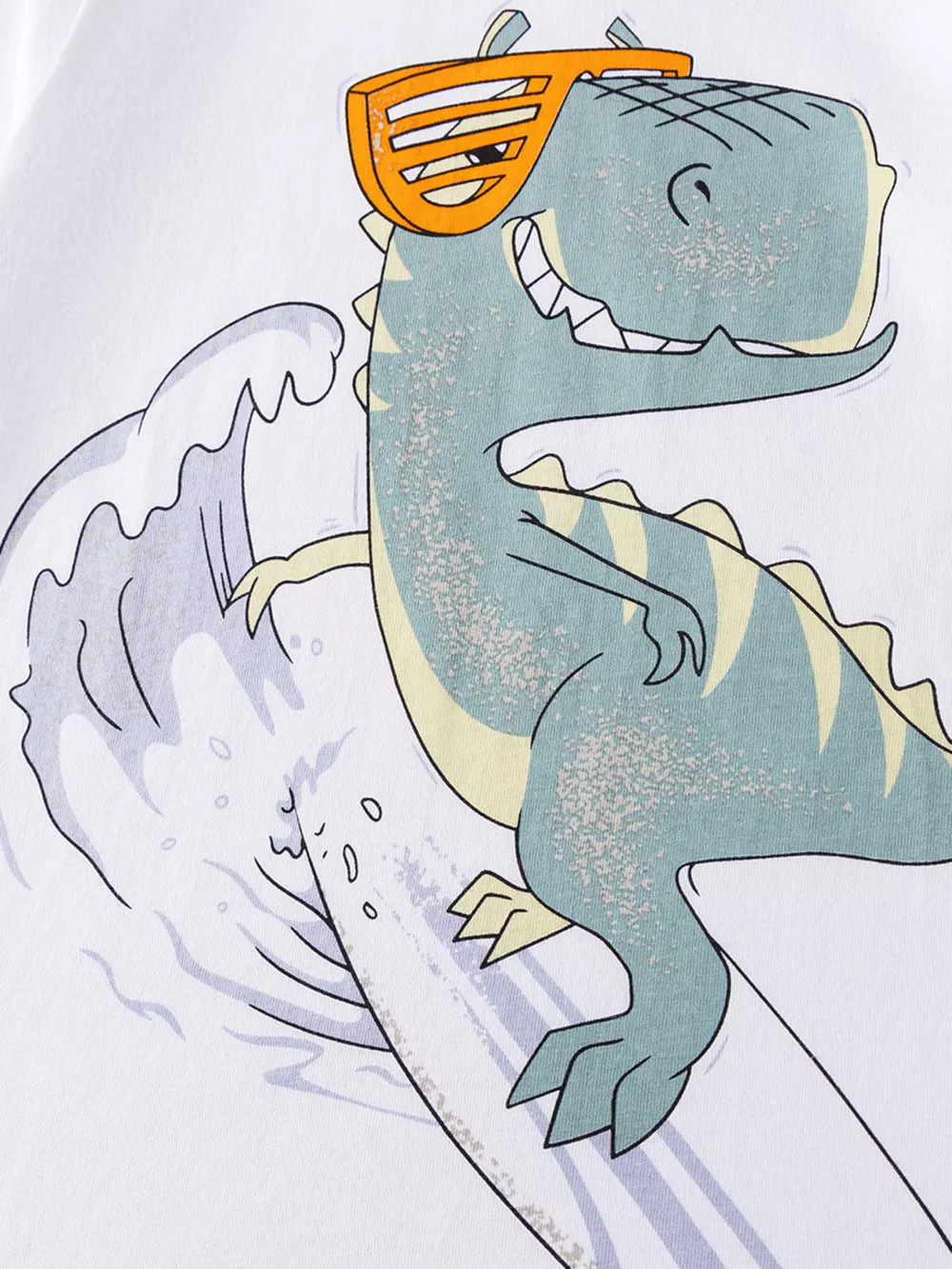 Children's Dinosaur Graphic Tee and Shorts Outfit Set, image 2