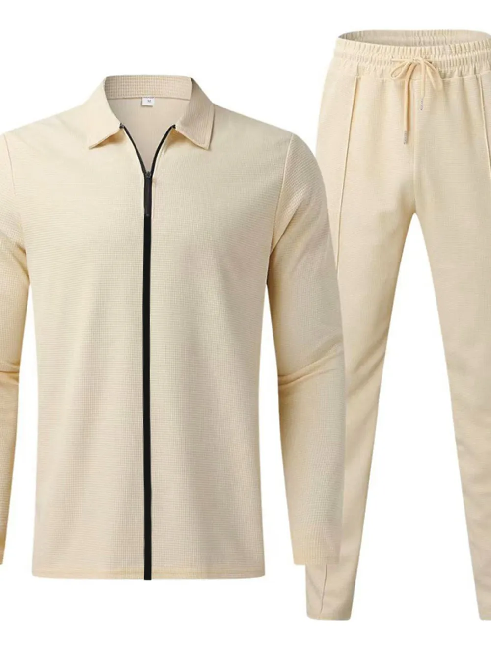 Men's Full Size Zip Up Top and Pants Set Plus Size, image 8