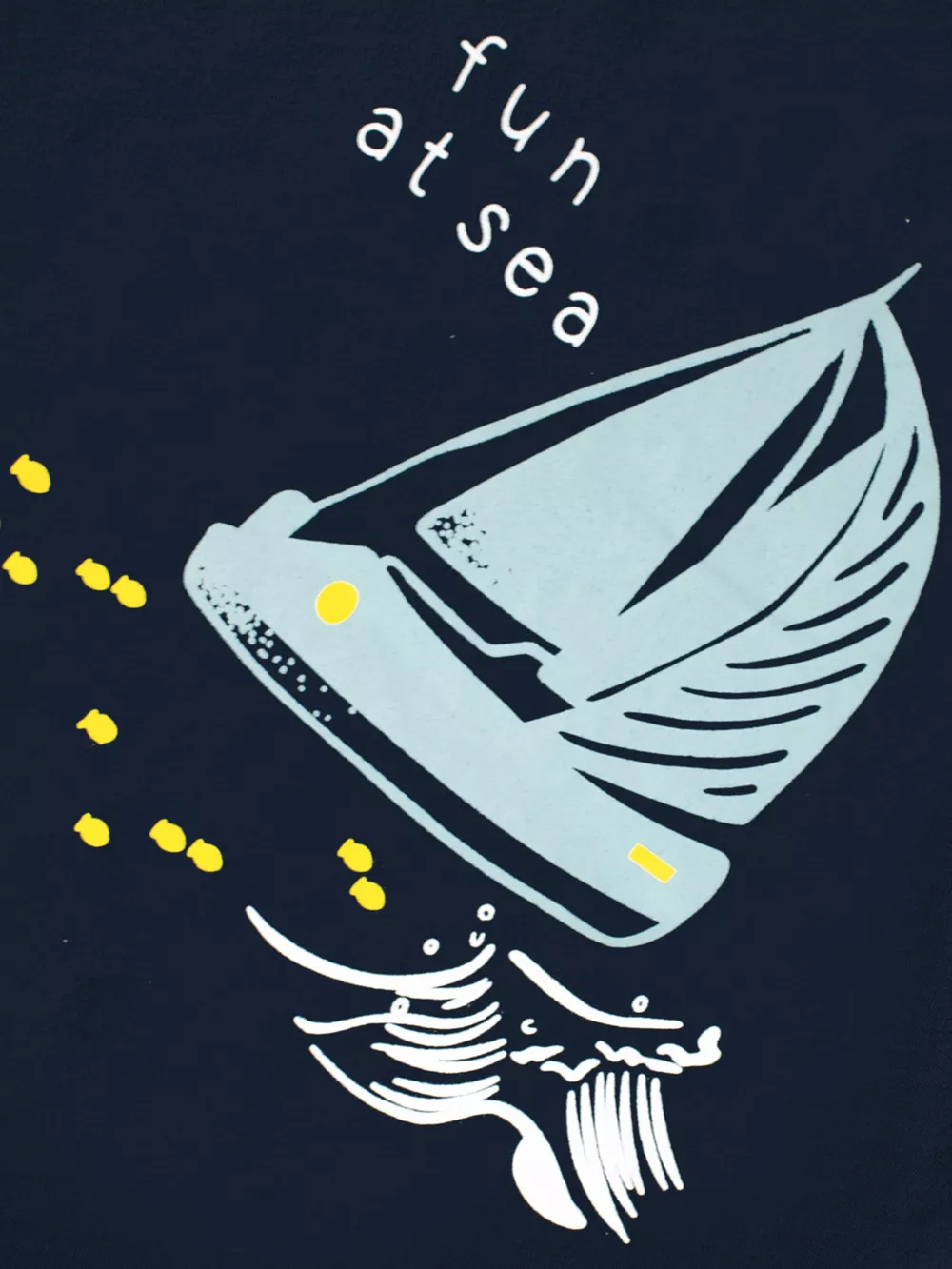 Children's Fun at Sea Graphic Long Sleeve T-Shirt, image 3