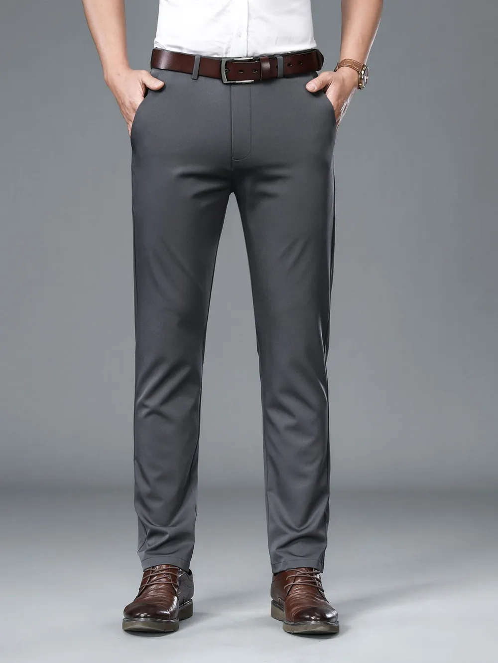 Men's Slim Fit Pants, image 2