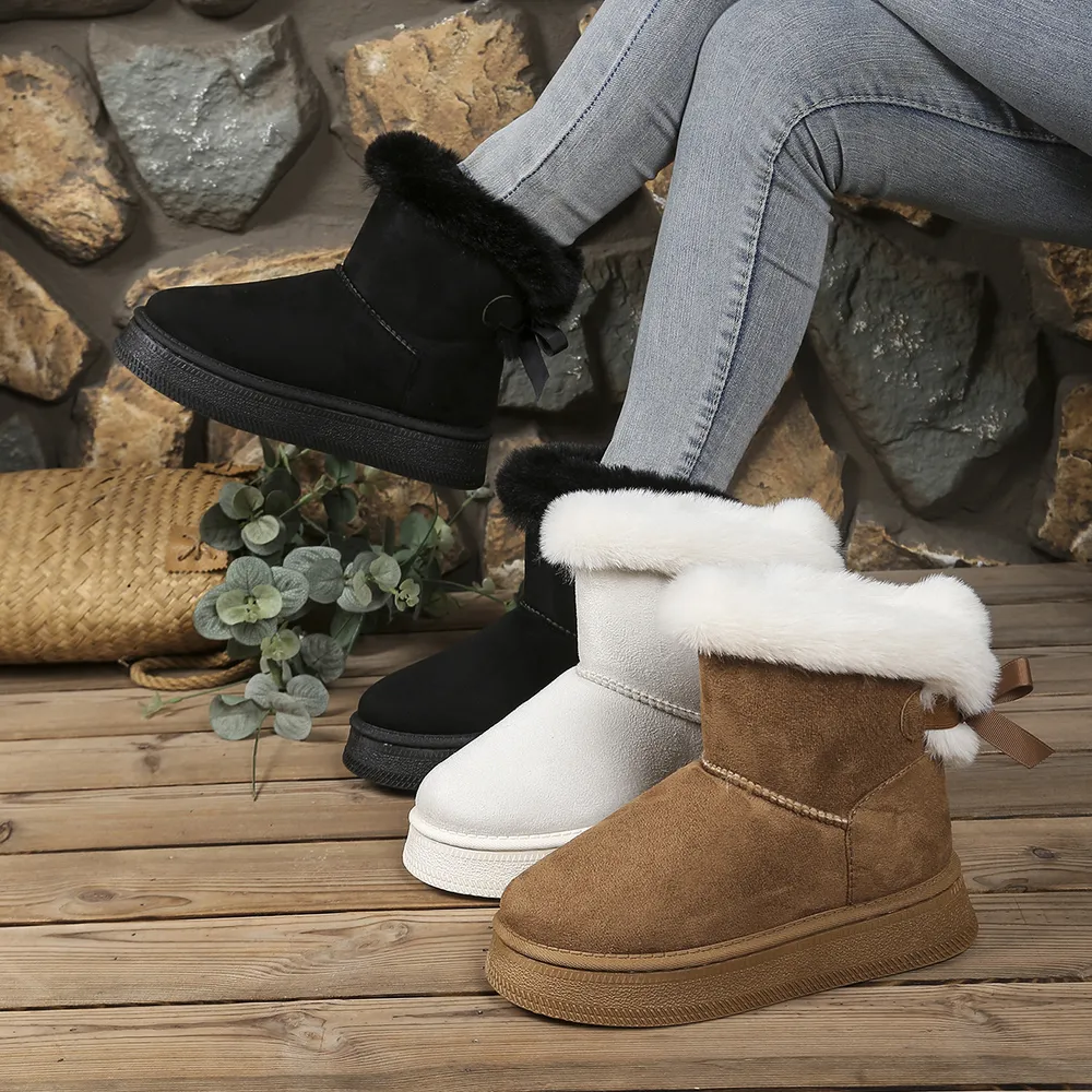 Fur-Lined Winter Ankle Boots, image 2
