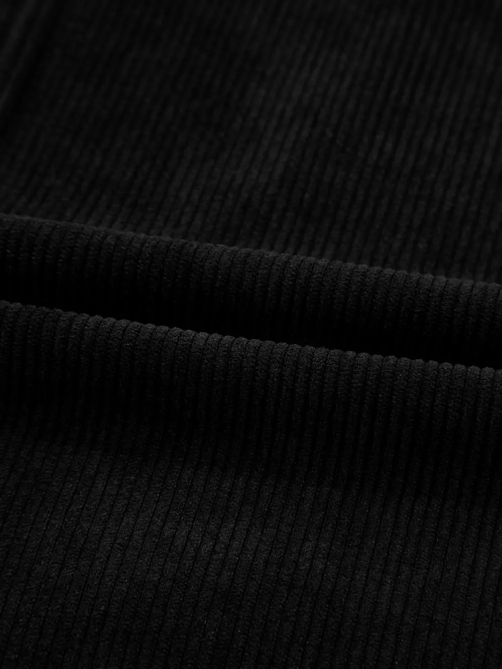 Corduroy Sleeveless Mini Dress with Patched Pockets, image 2