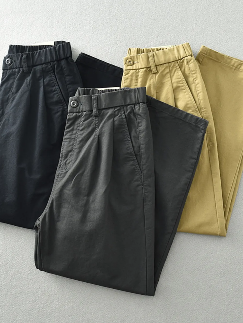 Men's Plus Size Wide Leg Pants, image 2