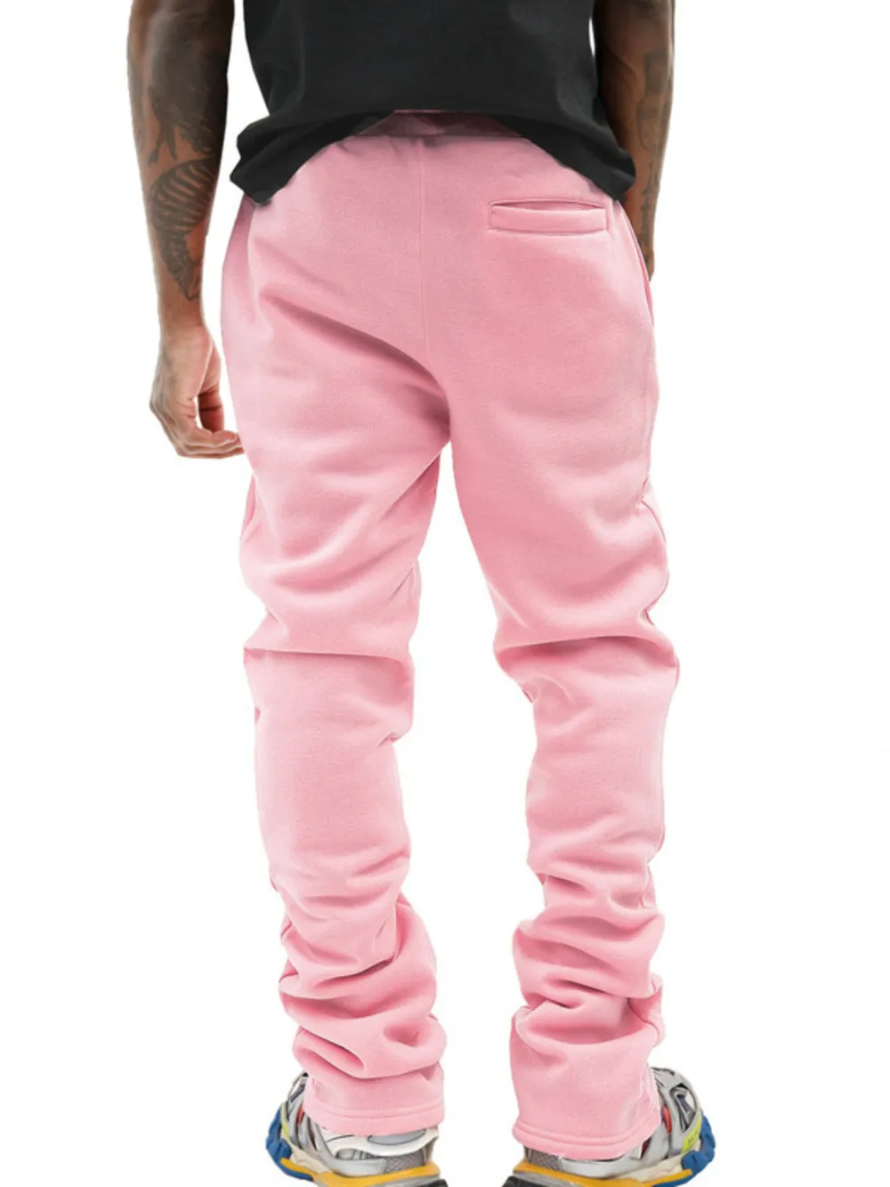 Men's Full Size Drawstring Casual Pants Plus Size, image 6