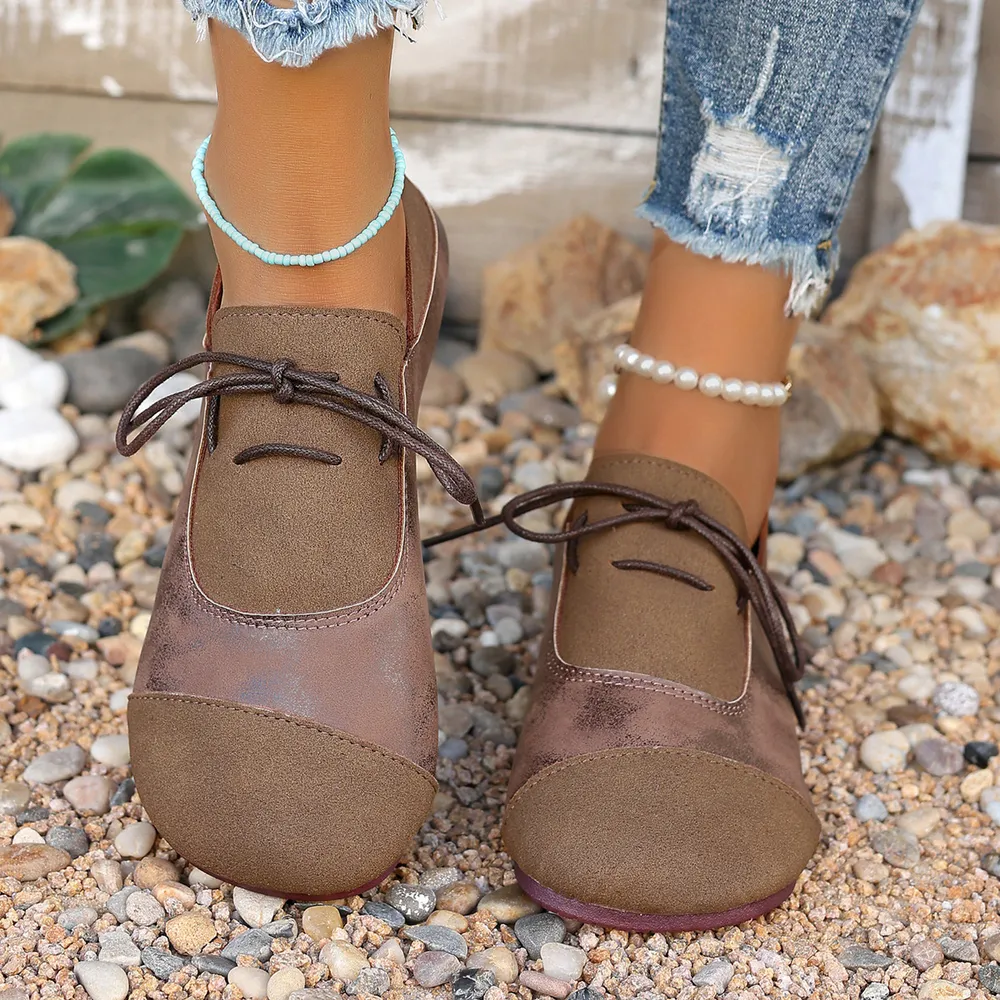Casual Lace-Up Loafers, image 5