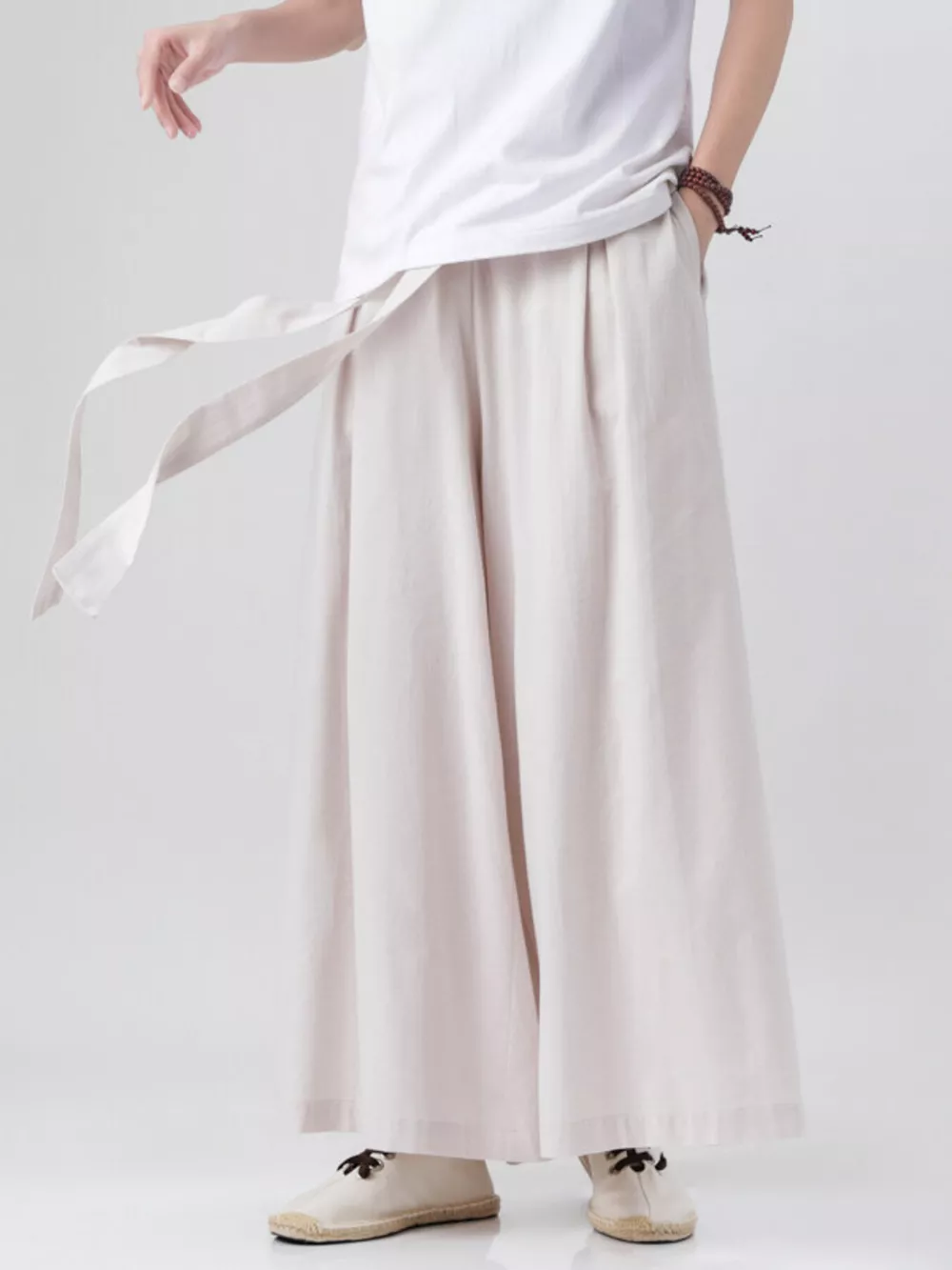Men's Plus Size Wide Leg Pants, image 3