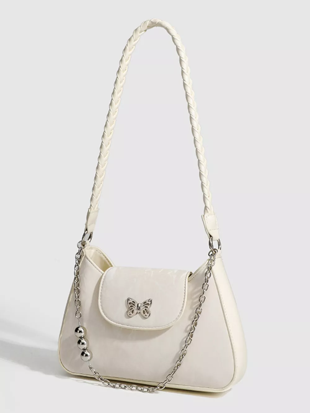 Butterfly Decor Chain Shoulder Bag, image 5