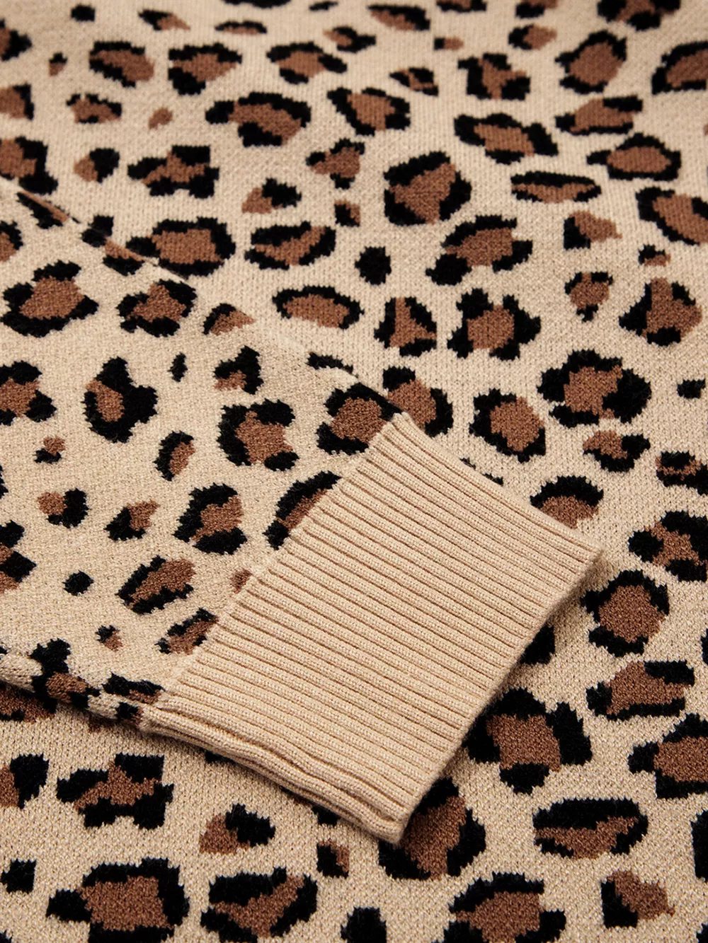 Leopard Long Sleeve Sweater, image 4