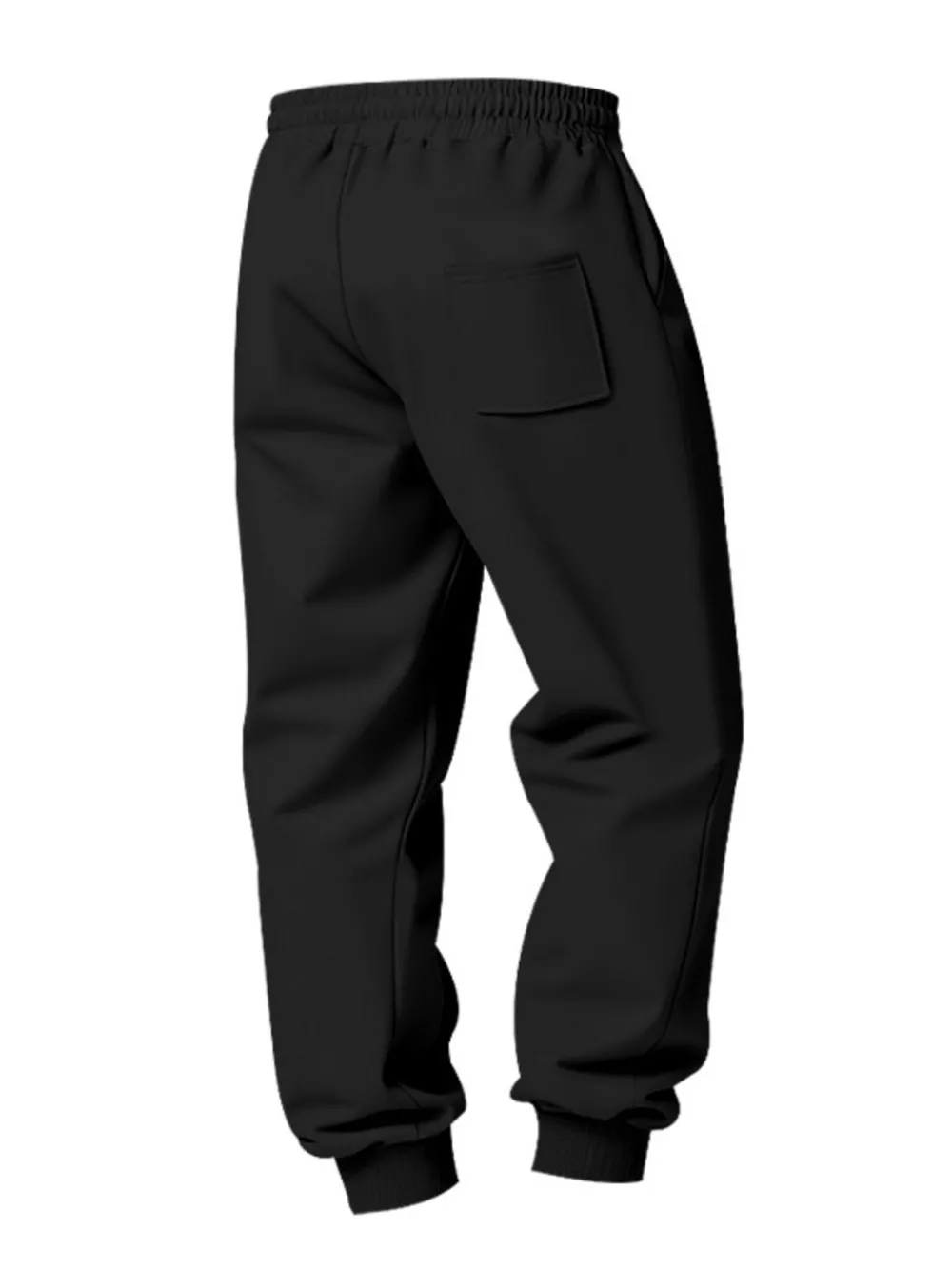 Men's Full Size Casual Striped Cargo Joggers Plus Size, image 9
