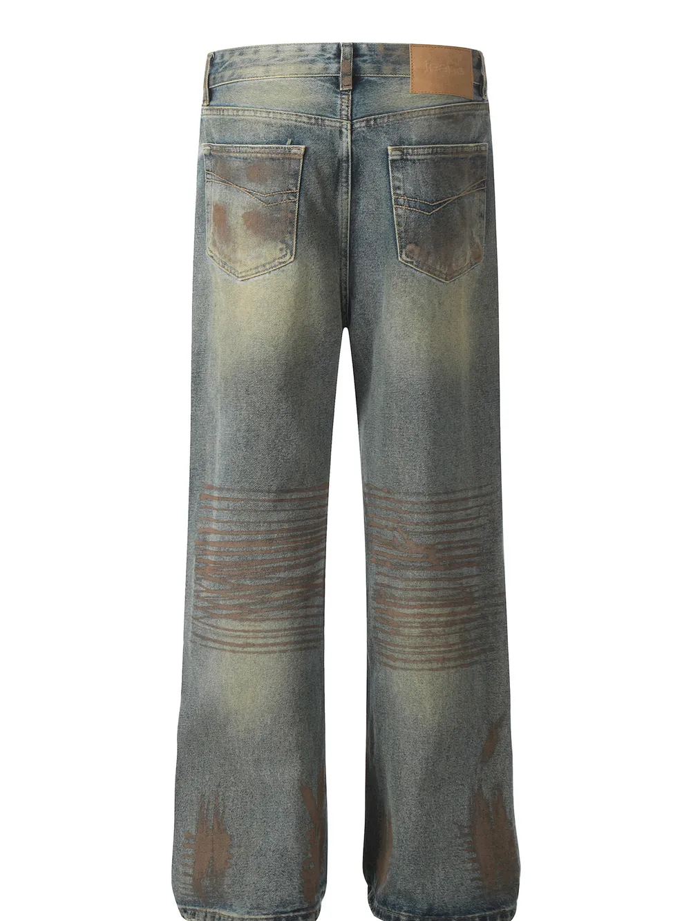 Men's Wide Leg Jeans, image 3