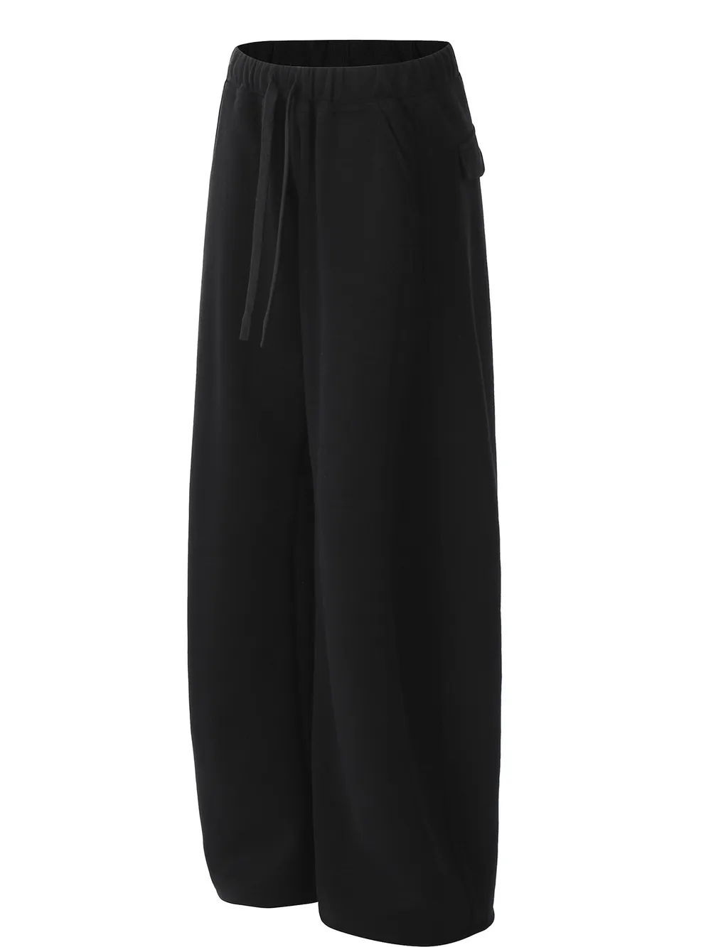 Men's Wide Leg Drawstring Sweatpants, image 5