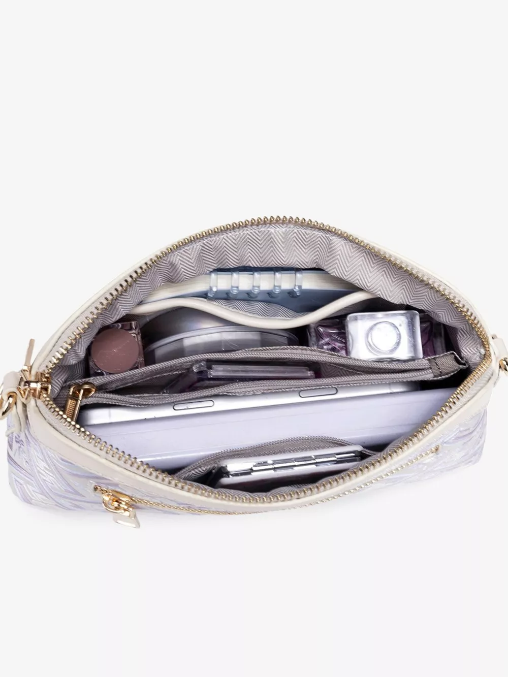 Geometric Pattern Crossbody Bag, image 9