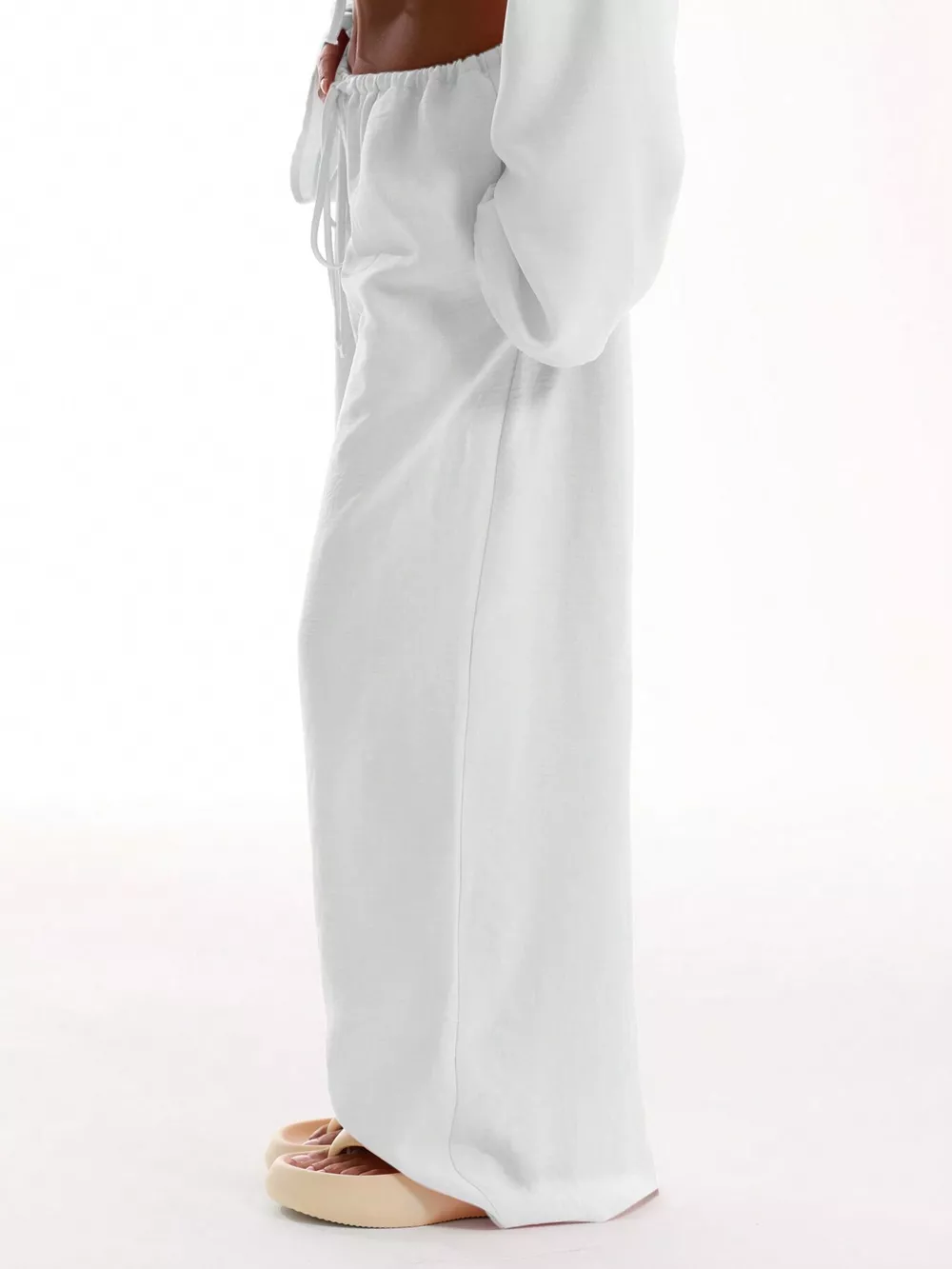 Drawstring Wide Leg Pants, image 20