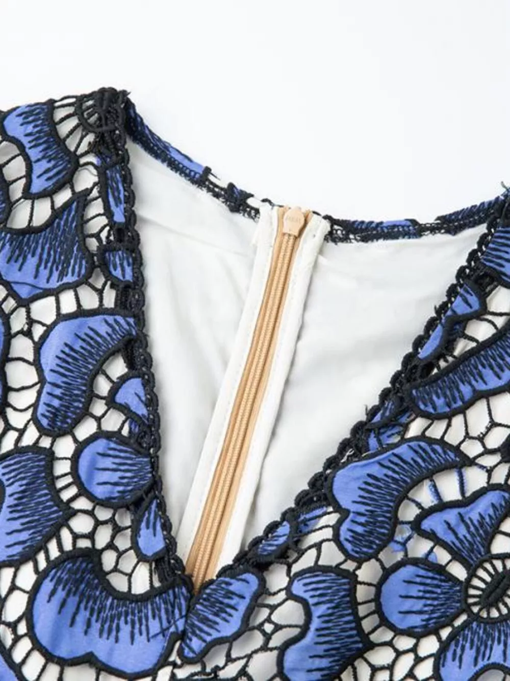 Printed V-Neck Ruffle Sleeve Midi Dress, image 15