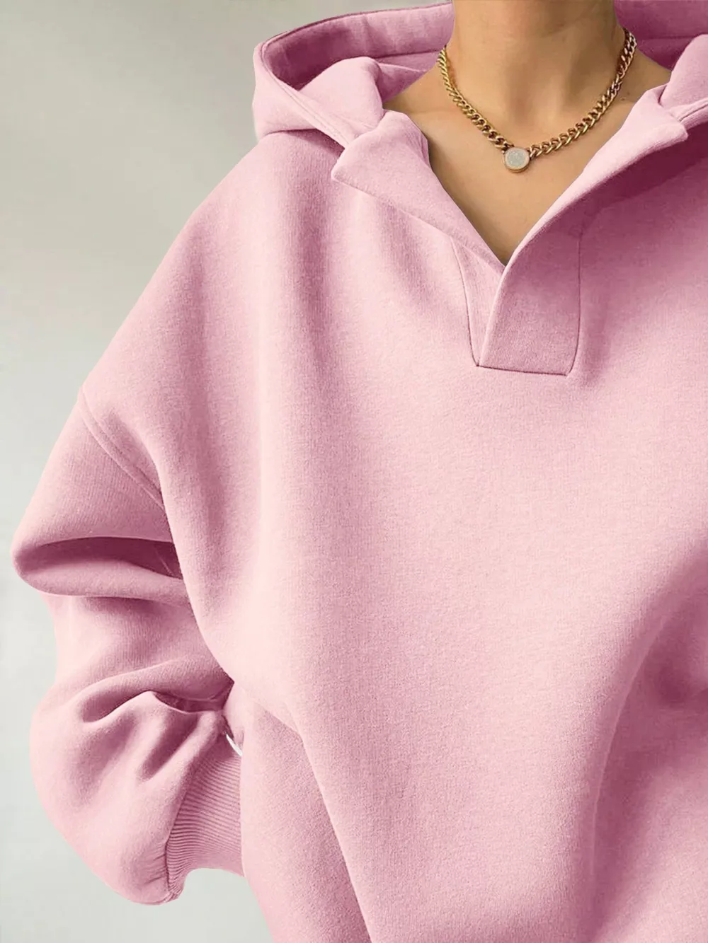 Dropped Shoulder Long Sleeve Sweatshirt, image 14