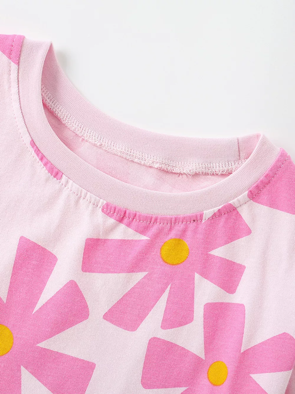 Children's Floral Print Cotton T-Shirt, image 3