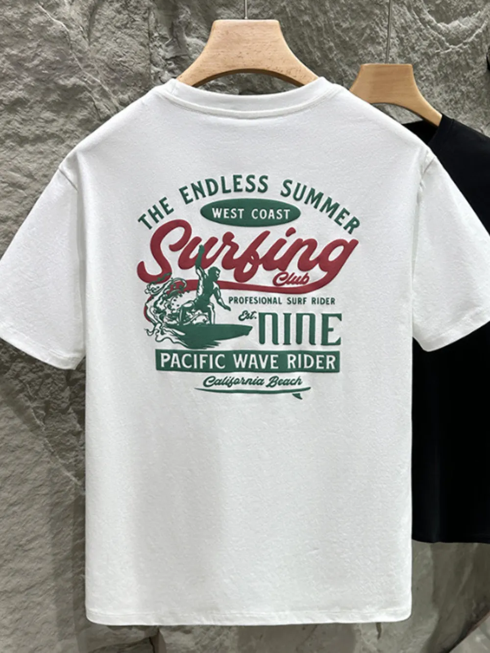 Men's Plus Size Graphic Round Neck Short Sleeve T-Shirt, image 3