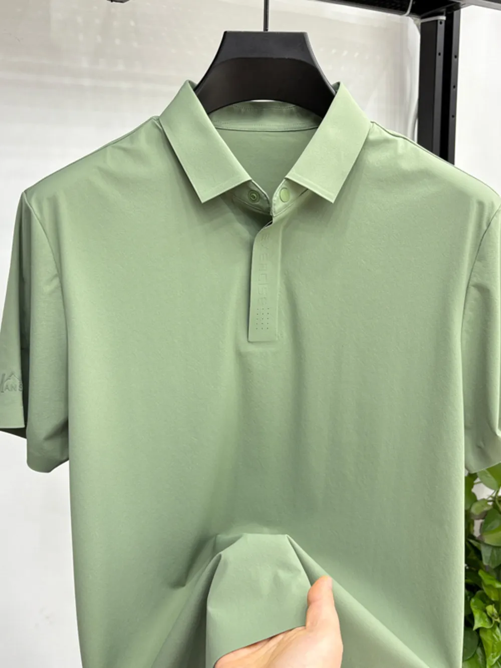 Men's Plus Size Short Sleeve Polo, image 2