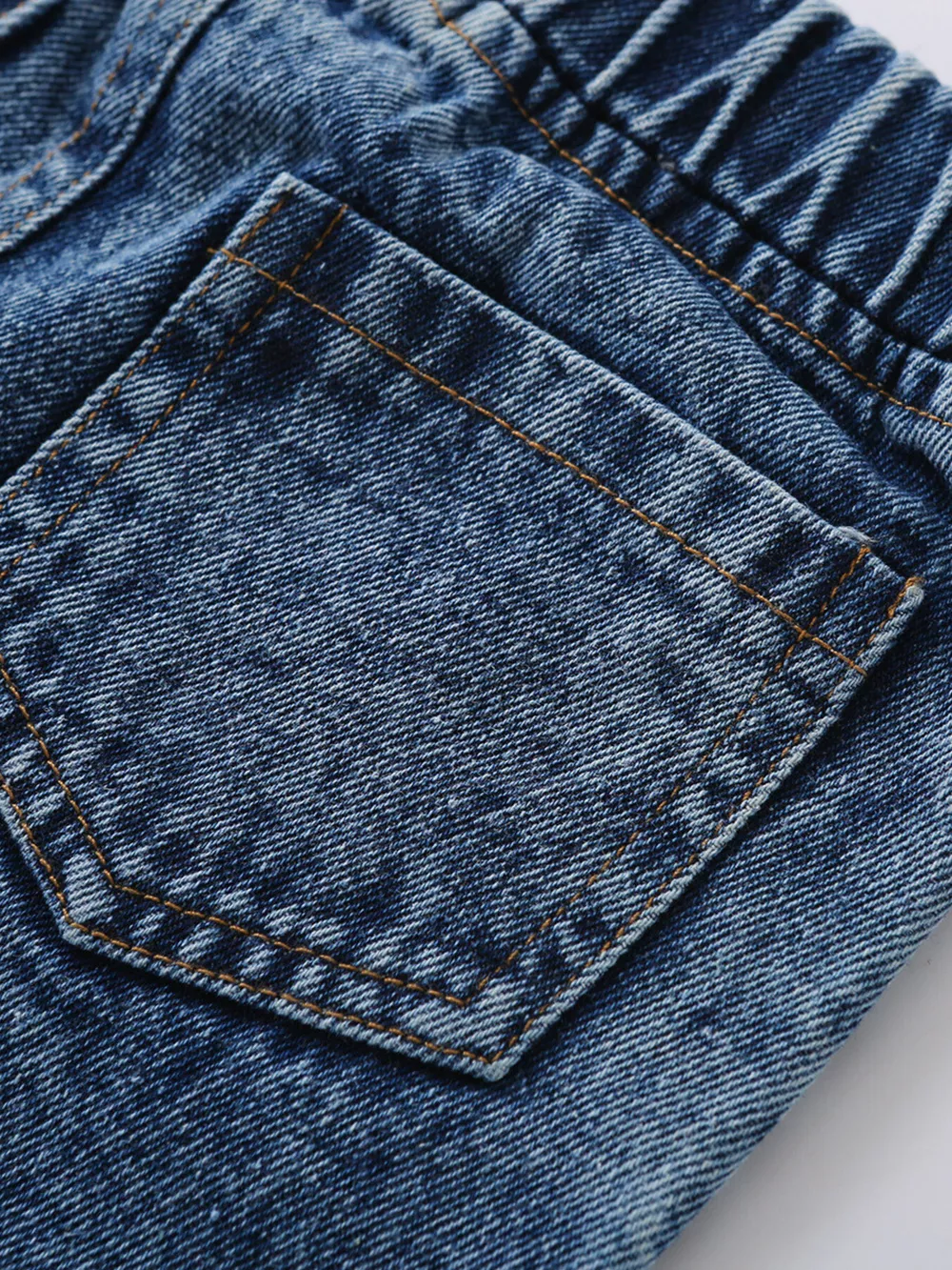 Children's Ribbed Tank Top and Flare Jeans Set, image 7