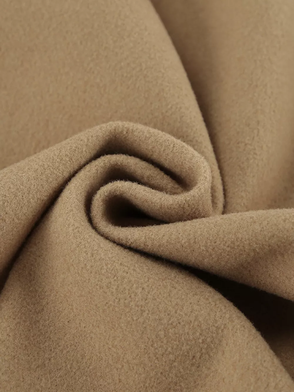 Oversized Lapel Collar Button-Down Coat, image 22