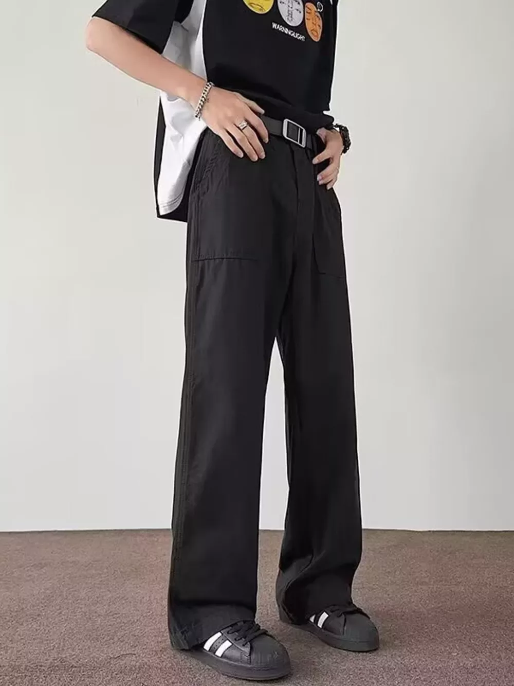 Men's Loose Fit Cargo Pants, image 6