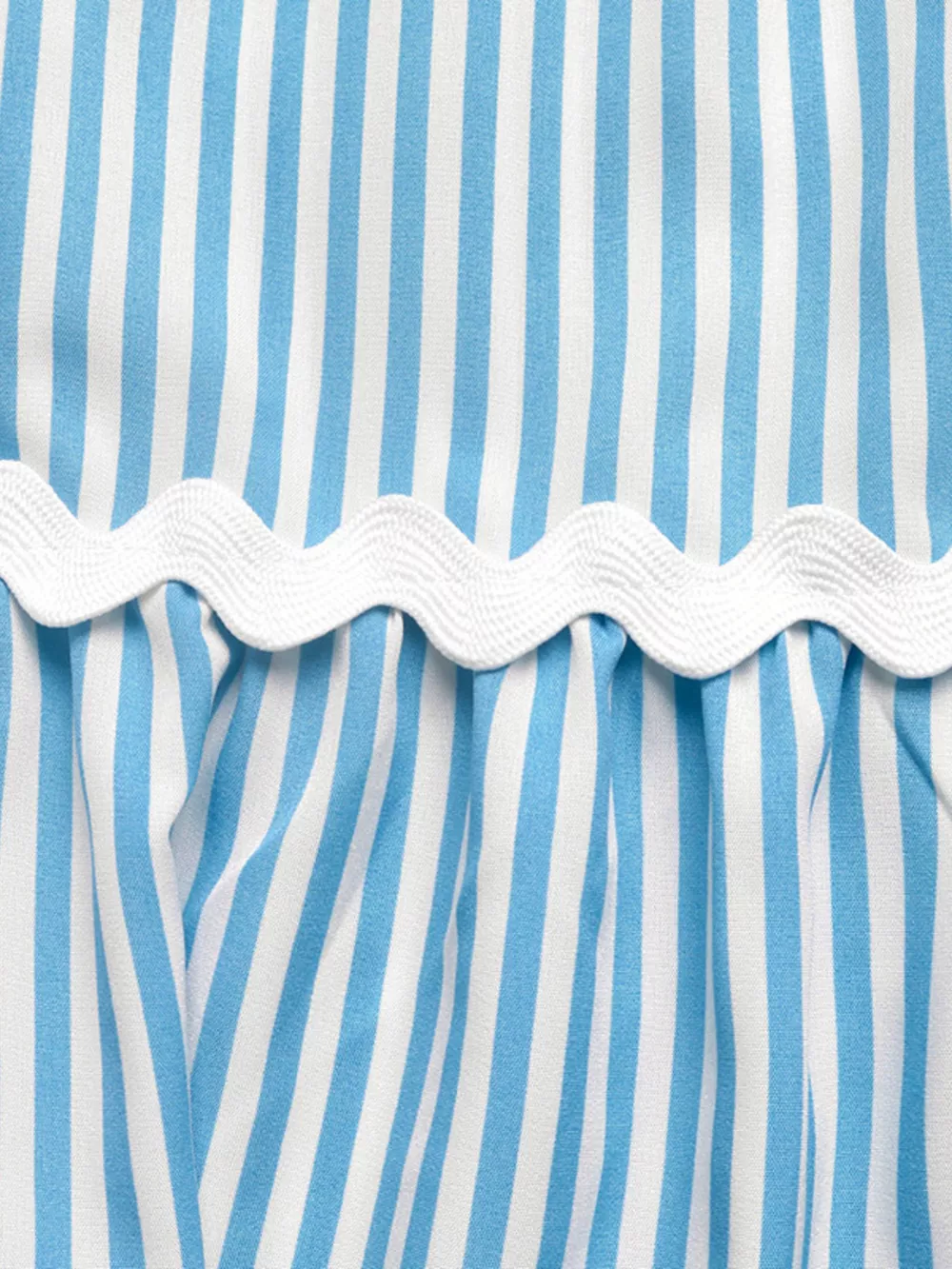 Striped Sleeveless Tiered Midi Dress, image 9