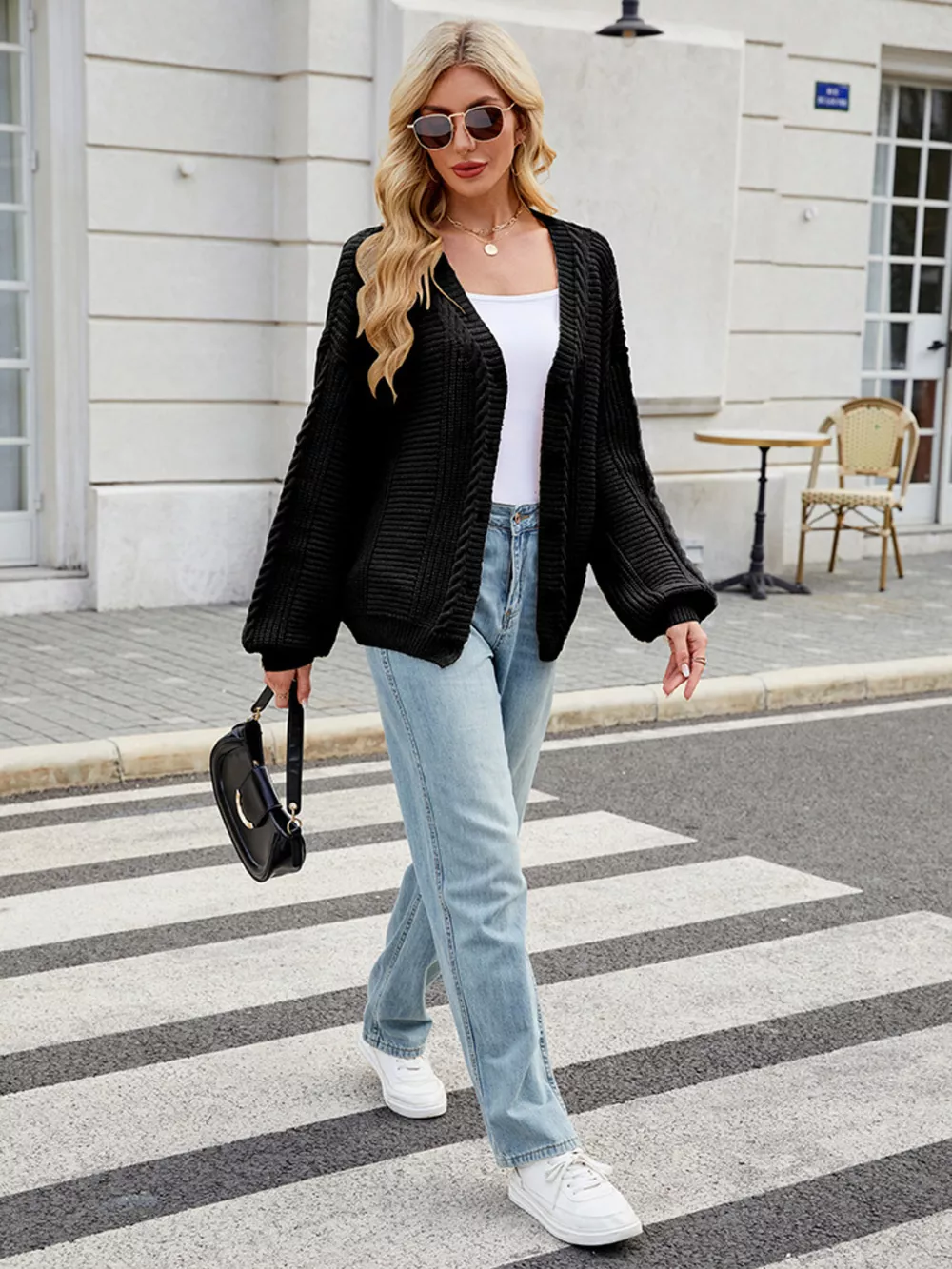 Button Up Long Sleeve Cardigan, image 12