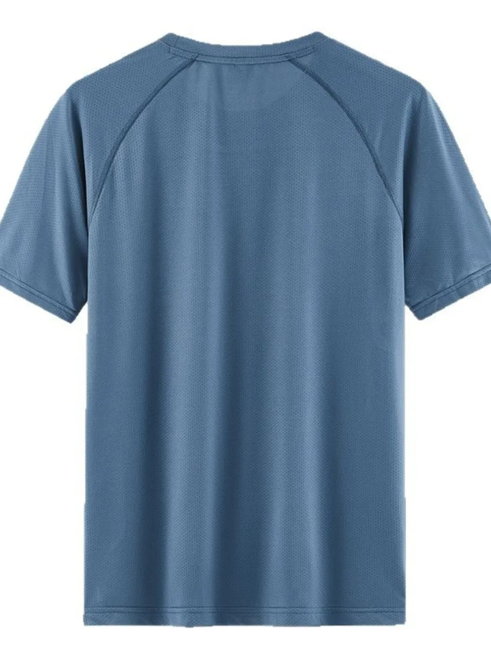 Men's Plus Size Round Neck Quick-Dry Active T-Shirt, image 3