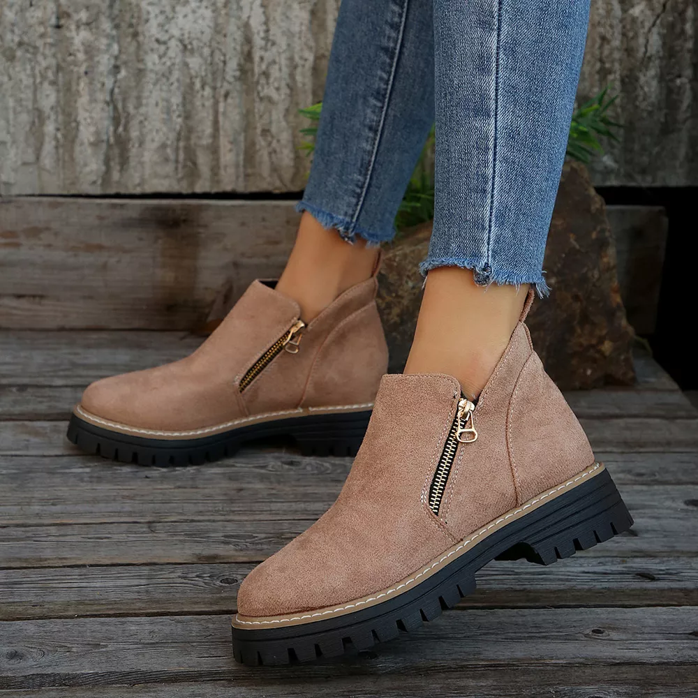 Ankle Boots with Zipper Detail, image 5