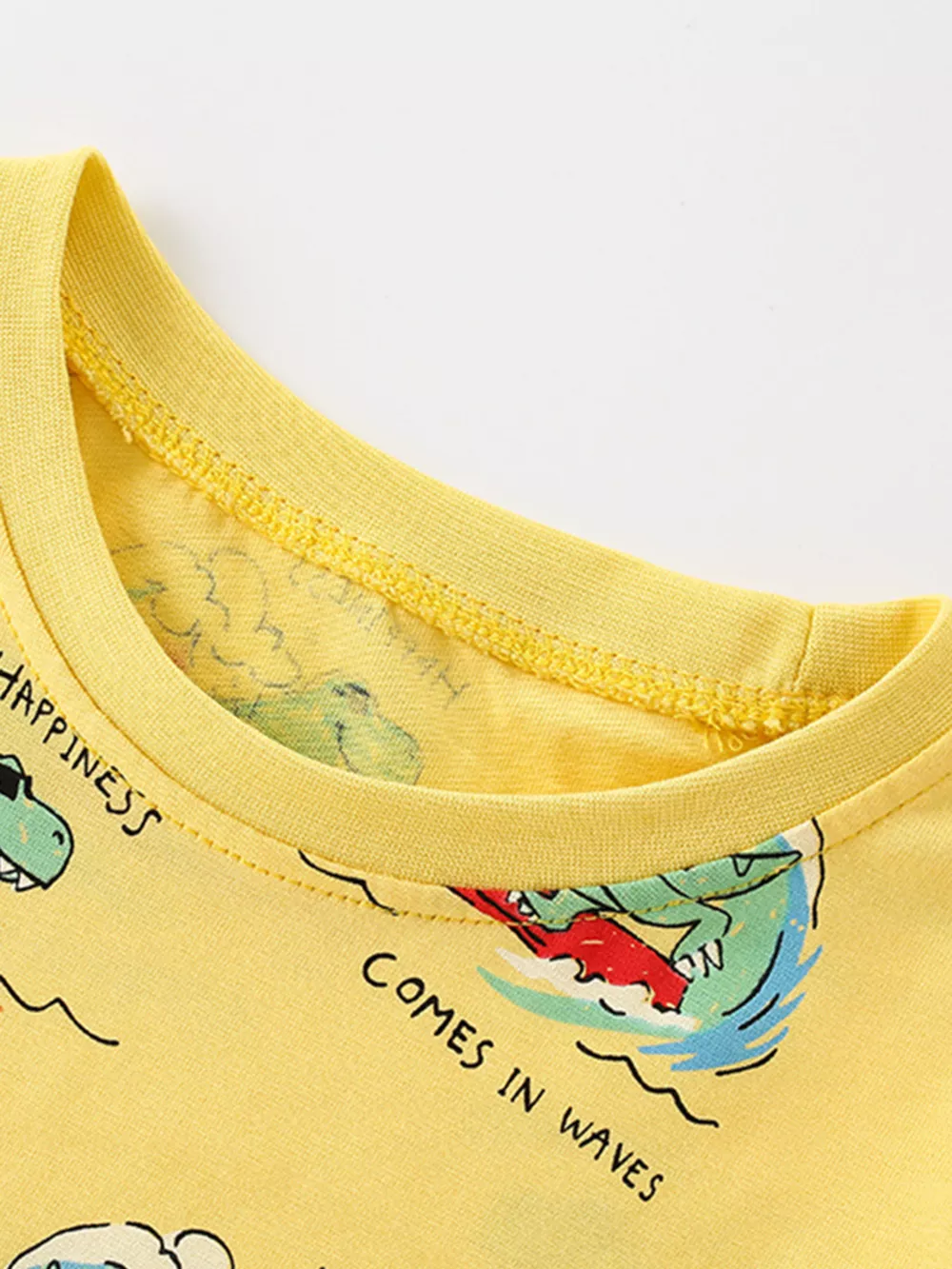 Children's Printed Crew Neck Short Sleeve T-Shirt, image 2