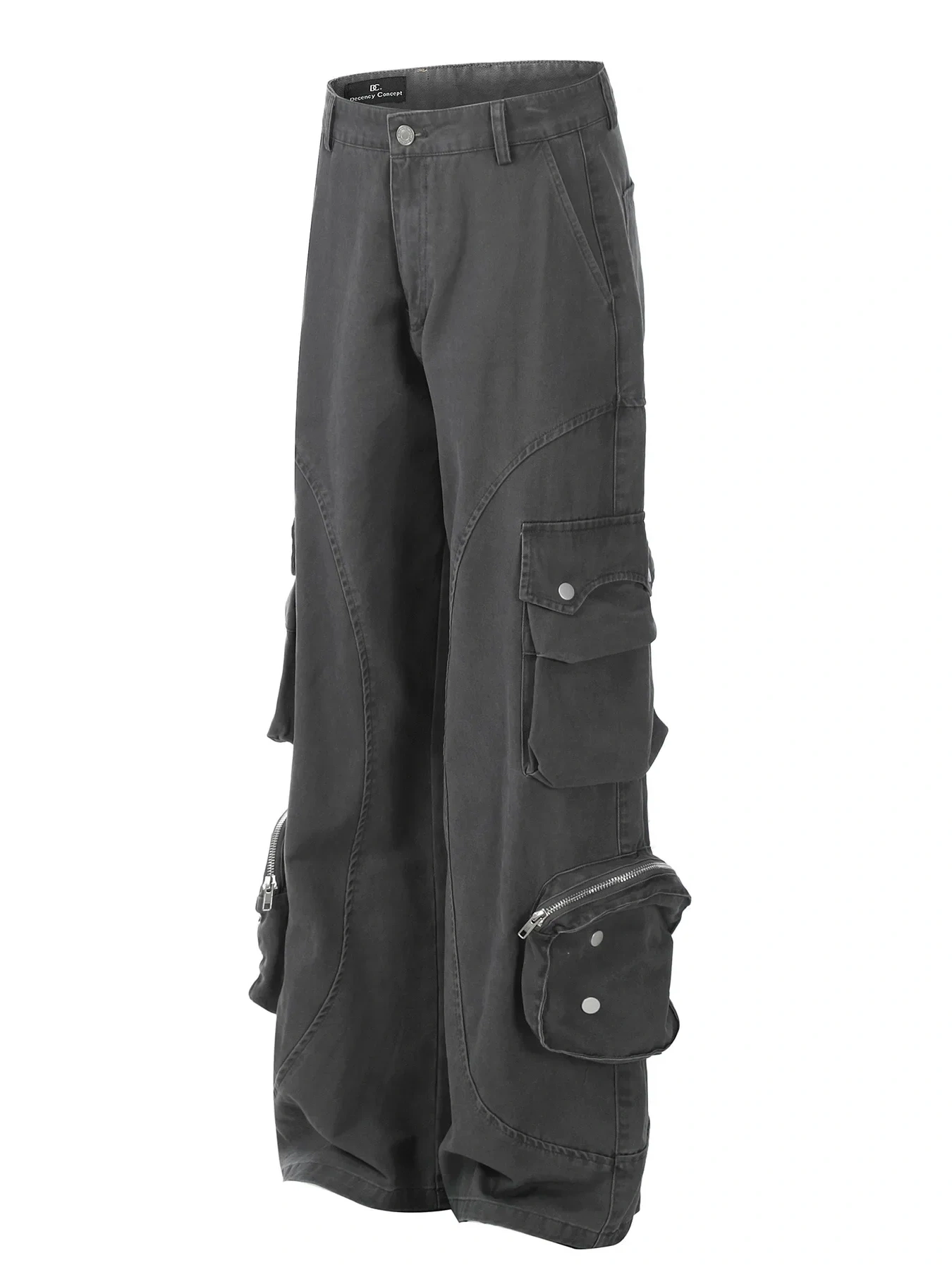Wide Leg Cargo Pants, image 2