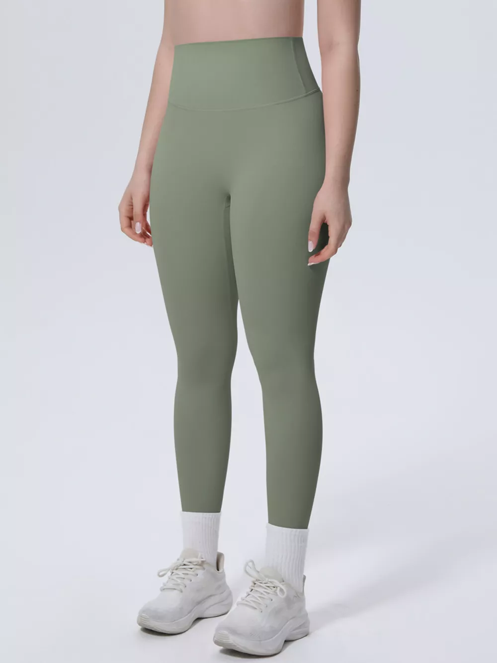 High-Waisted Seamless Active Leggings, image 3